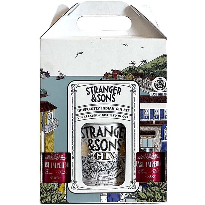 Stranger and Sons Gin 700ml (2 Tonic Gift Pack) NV