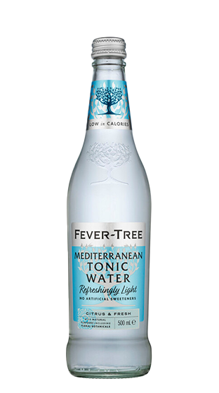 Fever Tree Light Mediterranean Tonic Water (8 X500 Ml)