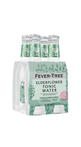 Fever Tree Elderflower Tonic Water 6 X4 Pk (24 X200 Ml)