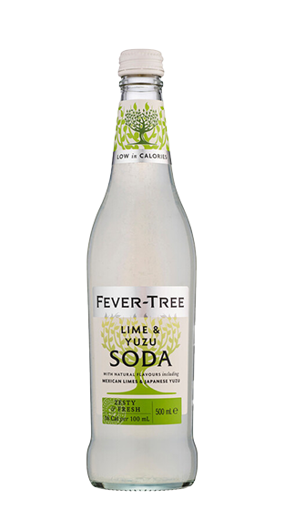 Fever Tree Lime & Yuzu Soda (8 X500 Ml)