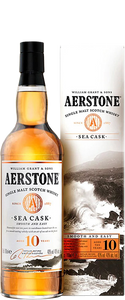 Aerstone 10 Year Old Sea Cask 700ml - Label Damaged