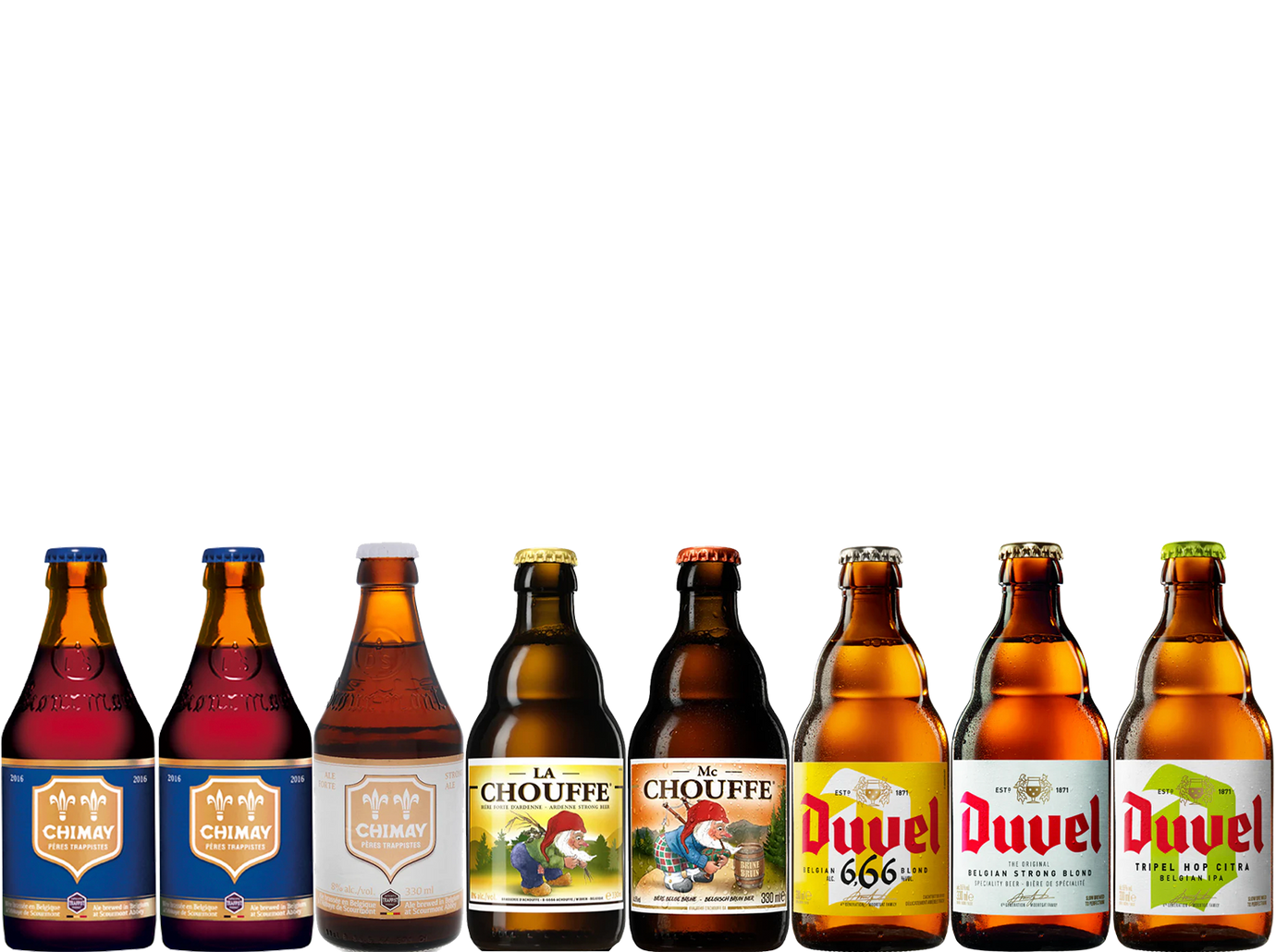 Belgian Beer Case (8 Bottles)