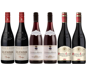 Discover Cotes du Rhone 6 Bottle Case