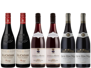 Discover Cotes du Rhone 6 Bottle Case