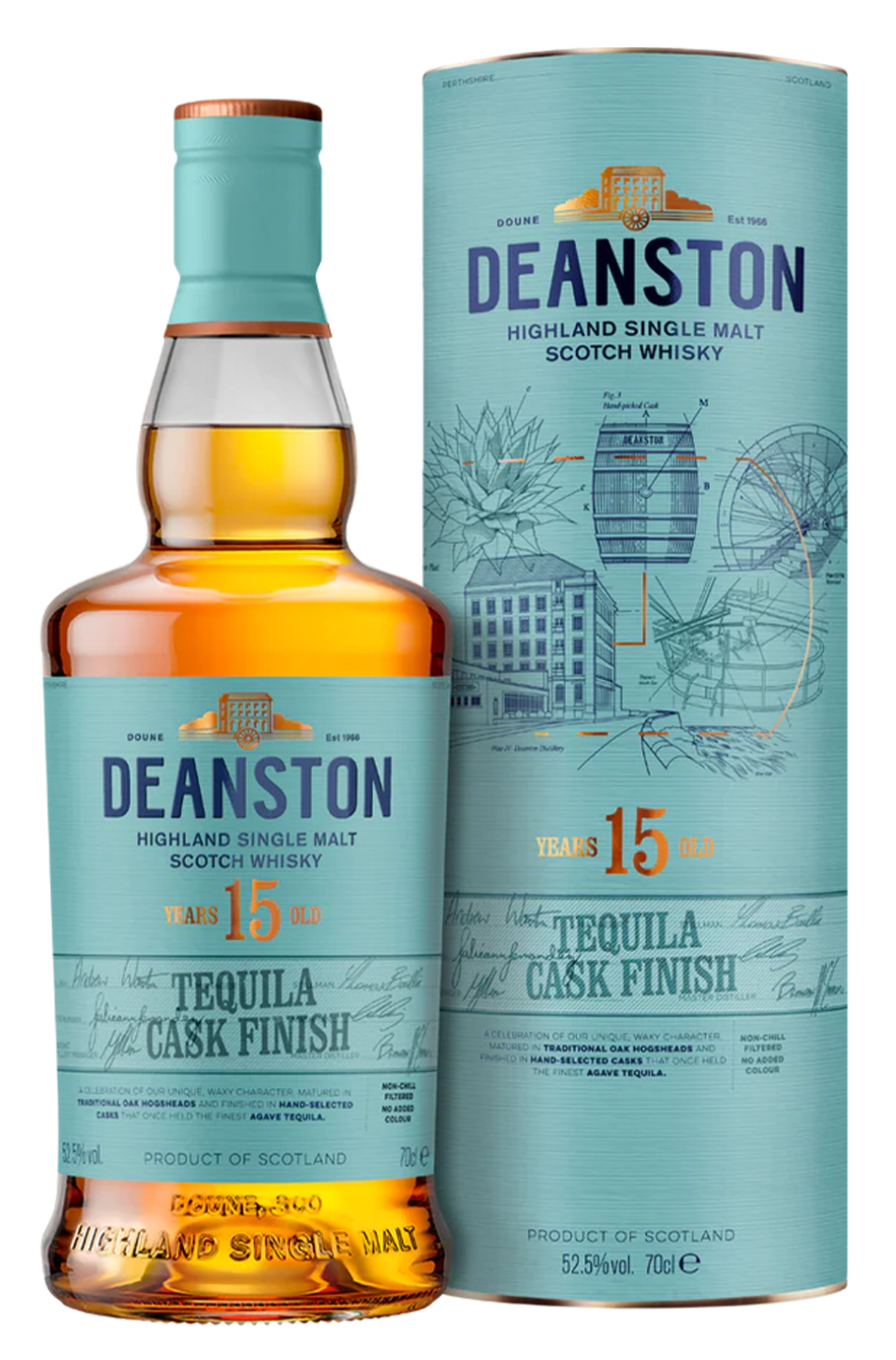 Deanston 15 YO Tequila Cask Finish Single Malt Whisky