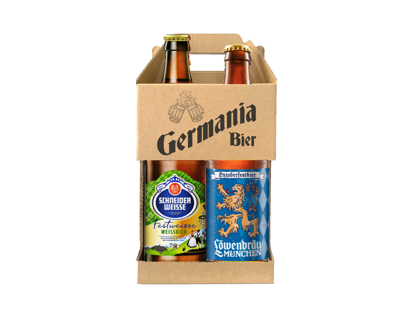 Oktoberfest German Beer Mixed 4x 500ml Bottle Case