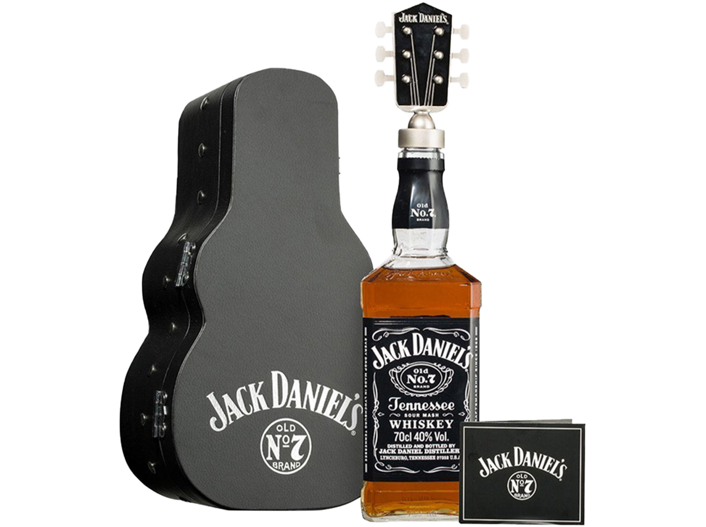 Jack Daniels Guitar Case Gift Pack (1x700ml)