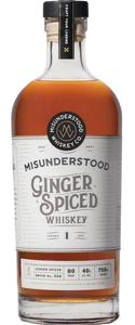 Misunderstood Ginger Spiced Whiskey 750ml