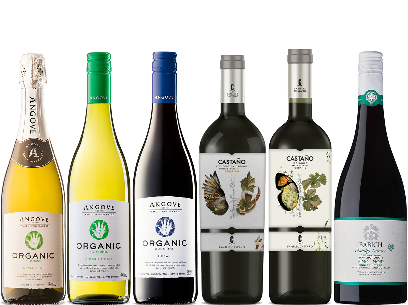 Organic & Sustainable Wines 6 Bottle Case