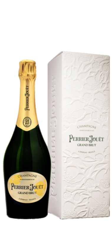 Perrier-Jouet Grand Brut Champagne NV in Gift Box