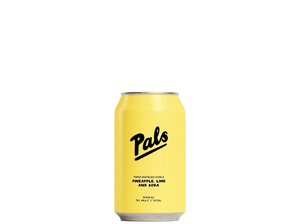 Pals Vodka, Pineapple, Lime and Soda (10x 330ml Cans)