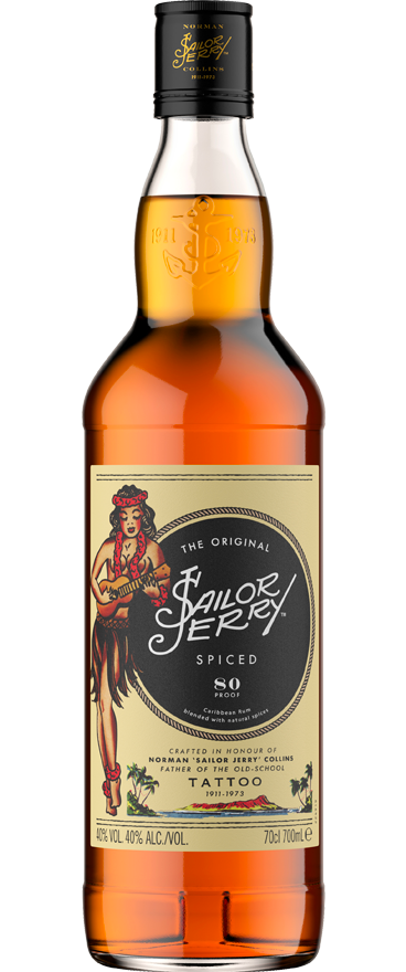 Sailor Jerry Spiced Rum 700ml - Wine Central