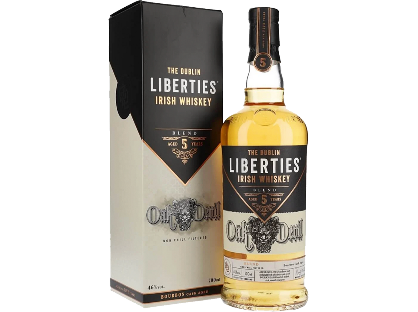 The Dublin Liberties Oak Devil 700ml 46%