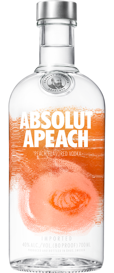 Absolut Apeach Vodka 700ml - Wine Central