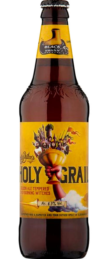 8 Bottles of Black Sheep Monty Python Holy Grail (8x 500ml Bottles) BB:21.02.19 - Wine Central