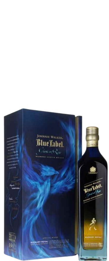 Johnnie Walker Blue Label Ghost and Rare Pittyvaich Single Malt Scotch Whisky 750ml