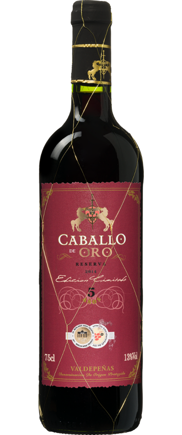 Caballo de Oro Valdepeñas DOP Reserva 2014