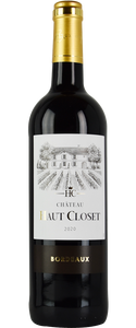 Château Haut Closet Bordeaux 2022