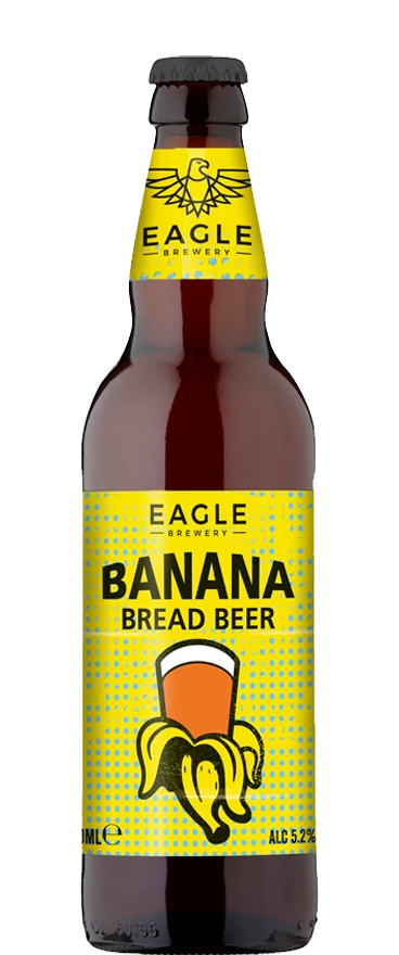 CASE OF SHORT DATED Eagle Brewery Banana Bread Beer (8x 500ml Bottles) BB:31/11/24