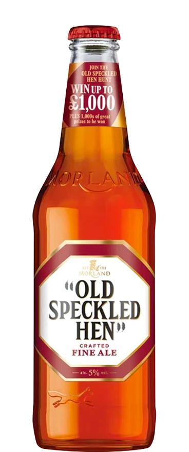 SHORT-DATED Greene King Old Speckled Hen (12x 500ml Bottles) BBD: 30/09/2024