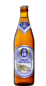 SHORT-DATED Hofbrau Hefeweizen (20 x 500ml Bottles) BB: 30/08/2024