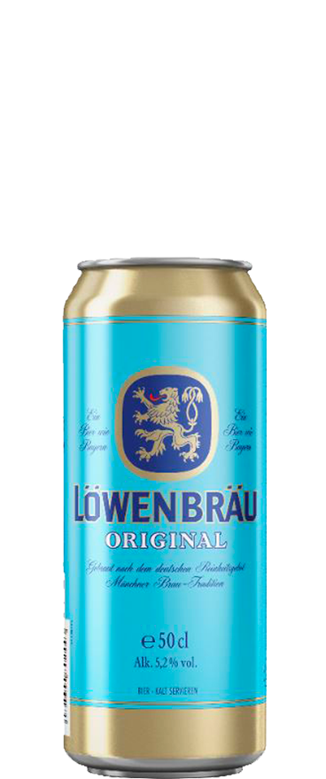 Löwenbräu Original Lager (24x 500ml Cans) BB:28/02/2025