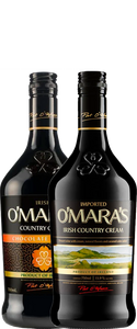 O'mara's Twin Pack - Classic + Chocolate Orange Cream Irish Cream (2x 700ml Bottles) - Wine Central