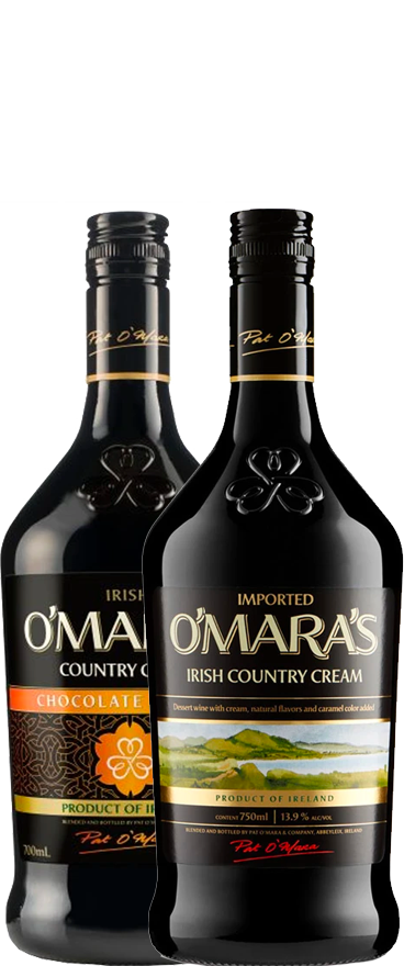 O'mara's Twin Pack - Classic + Chocolate Orange Cream Irish Cream (2x 700ml Bottles) - Wine Central