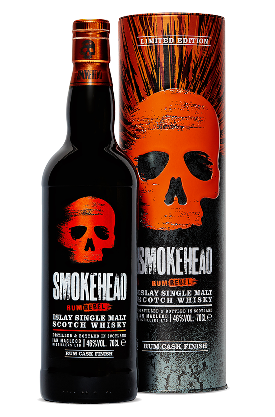 Smokehead Islay Single Malt Whisky Rum Rebel 46% 700ml NV