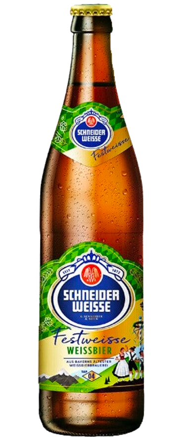 Schneider Weisse Tap 4 Festweisse Weissbier 500ml Bottle