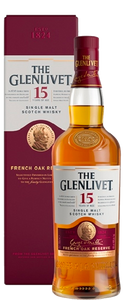 The Glenlivet 15 Year Old Single Malt Scotch Whisky 700ml